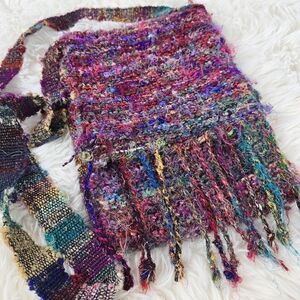 Colorful Silk Blend Bag by Venus Imports